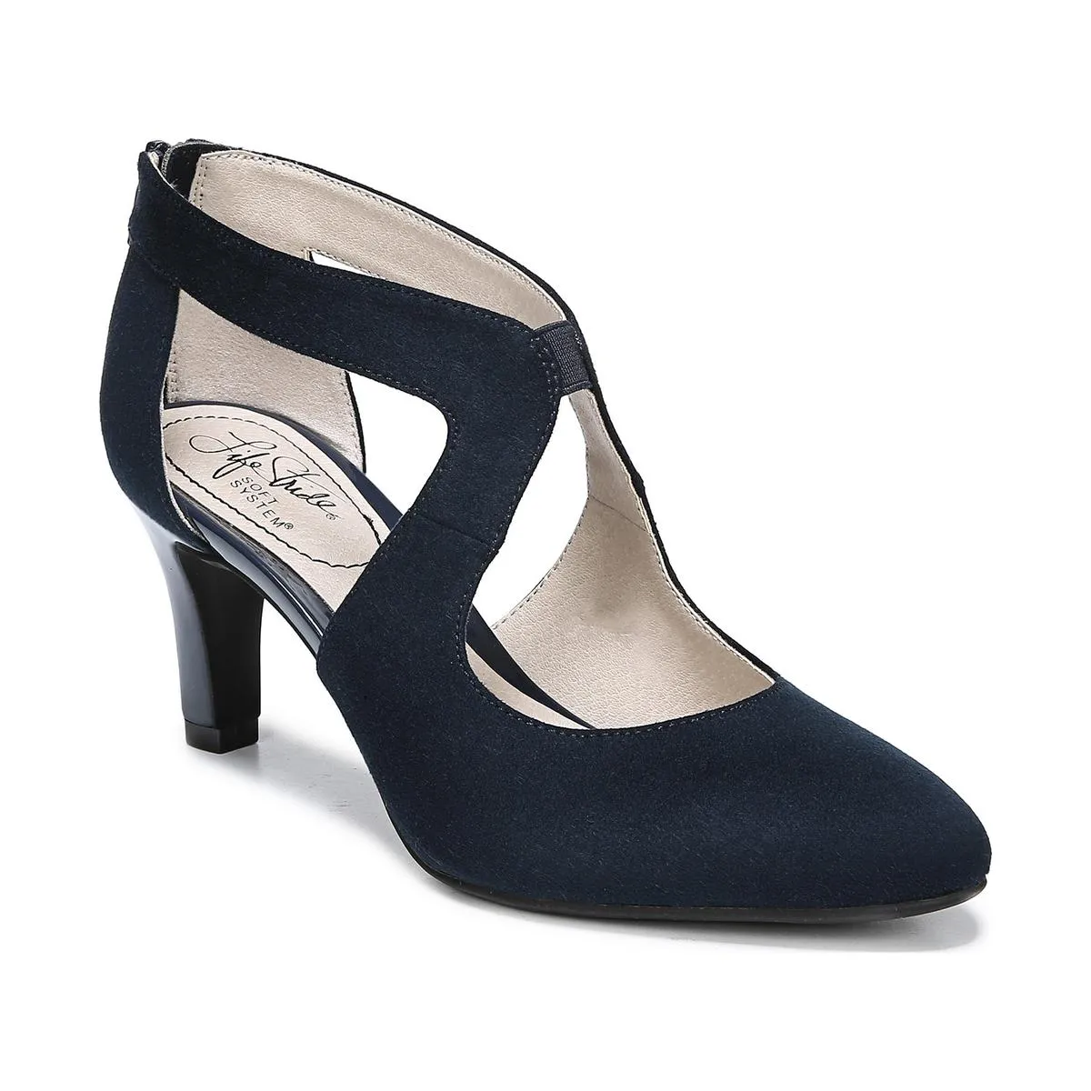 Giovanna 2 Womens Comfort Insole Cut-Out Pumps