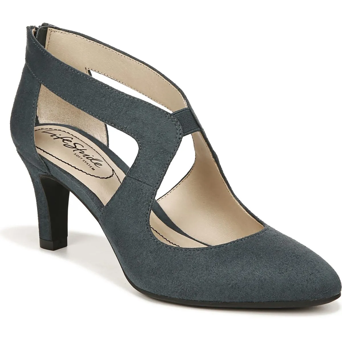 Giovanna 2 Womens Comfort Insole Cut-Out Pumps