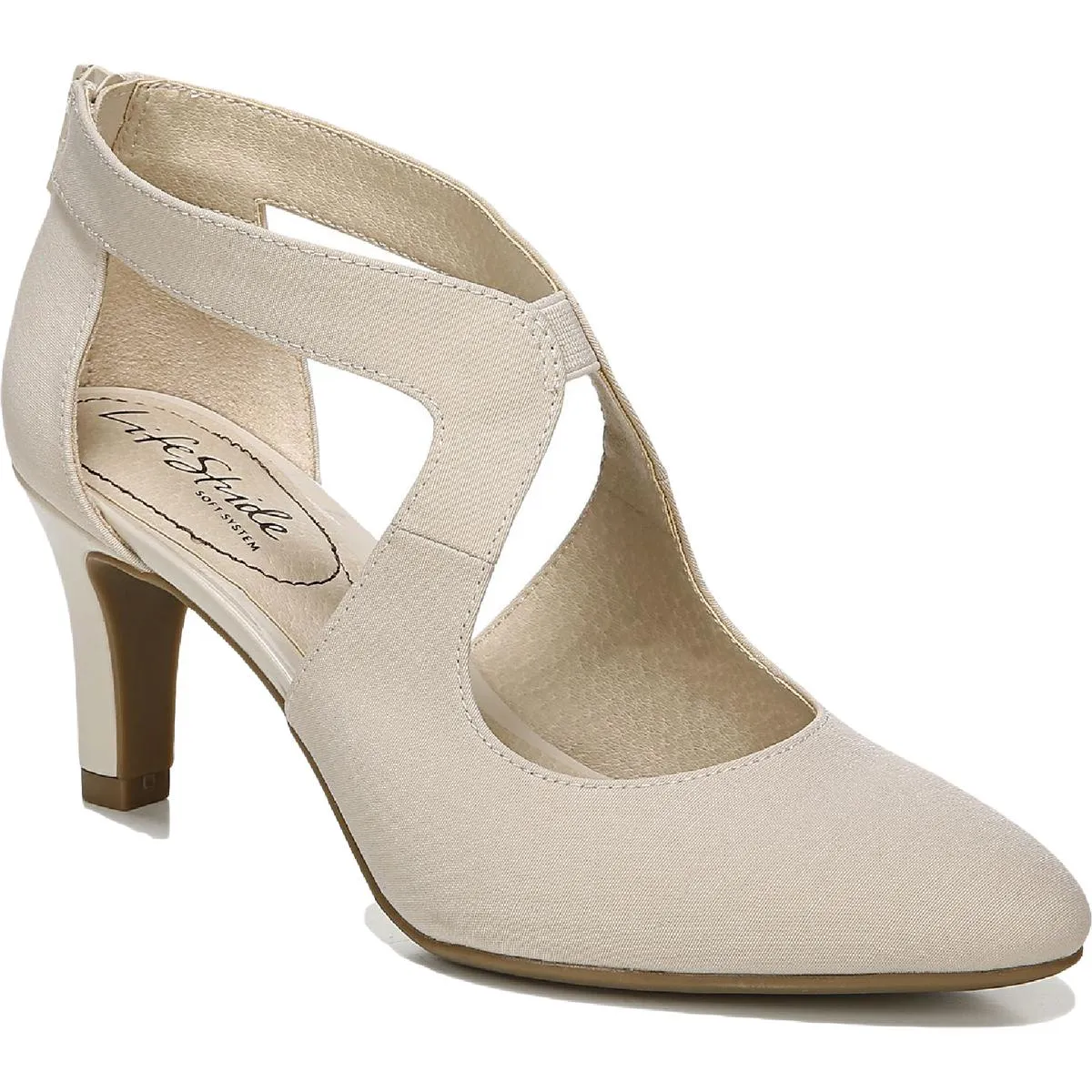 Giovanna 2 Womens Comfort Insole Cut-Out Pumps