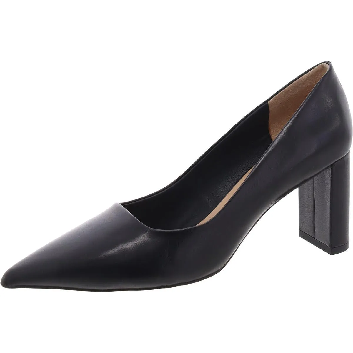 Giovanna Womens Leather Embossed Pumps