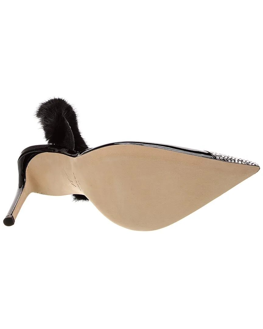 Giuseppe Zanotti Braquel 105 Patent Slingback Pump