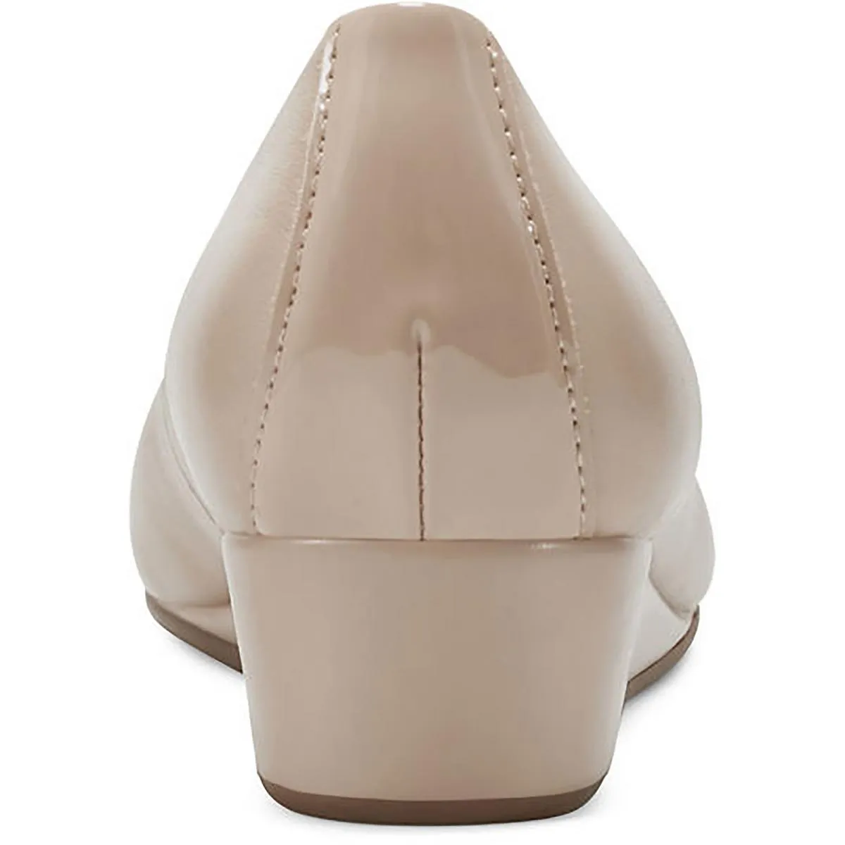Gracey 8 Womens Leather Slip On Wedge Heels