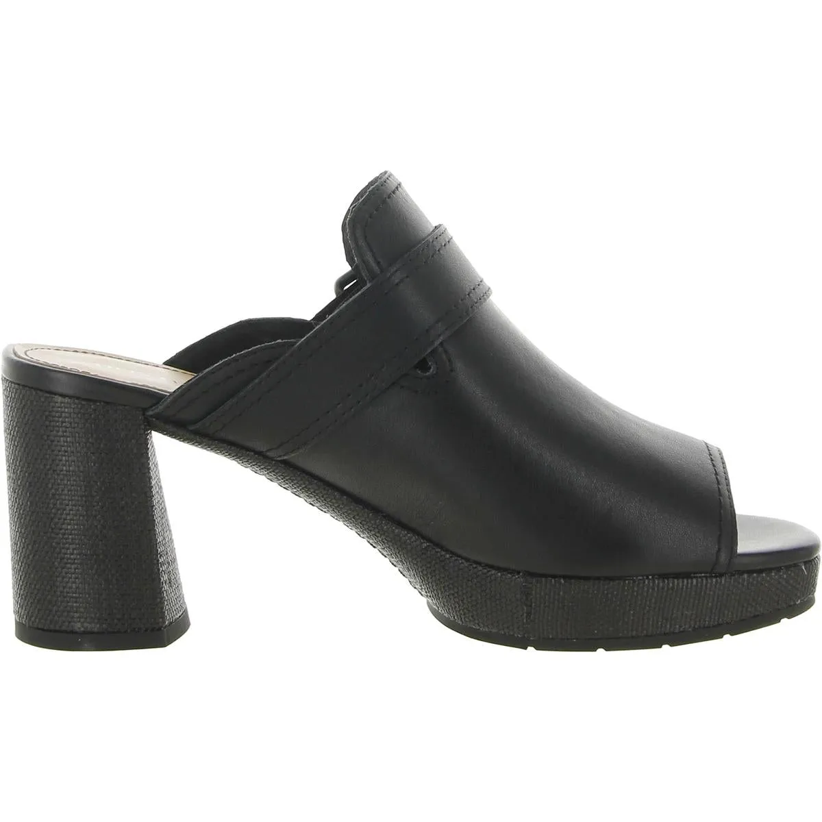 Gramercy 01 Womens Slip On Peep Toe Mules