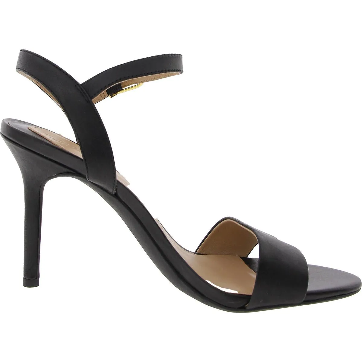 Gwennsn Womens Solid Leather Ankle Strap