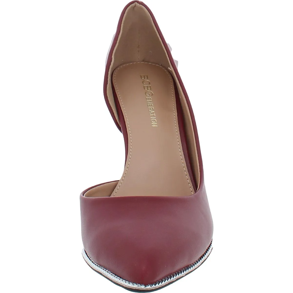 Harnoy Womens Embellished Slip On Pumps