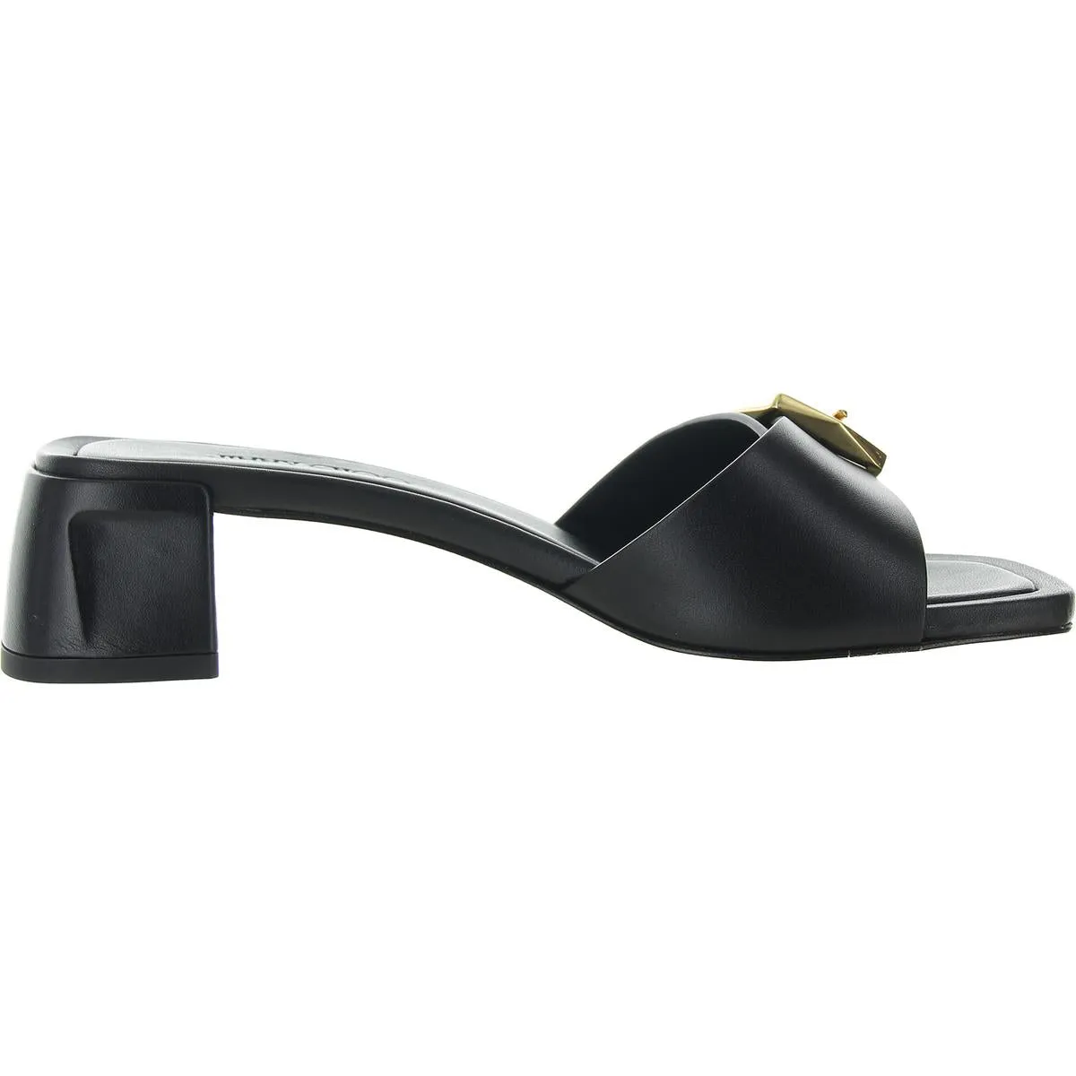 Hawke 40 Womens Buckle Leather Mules