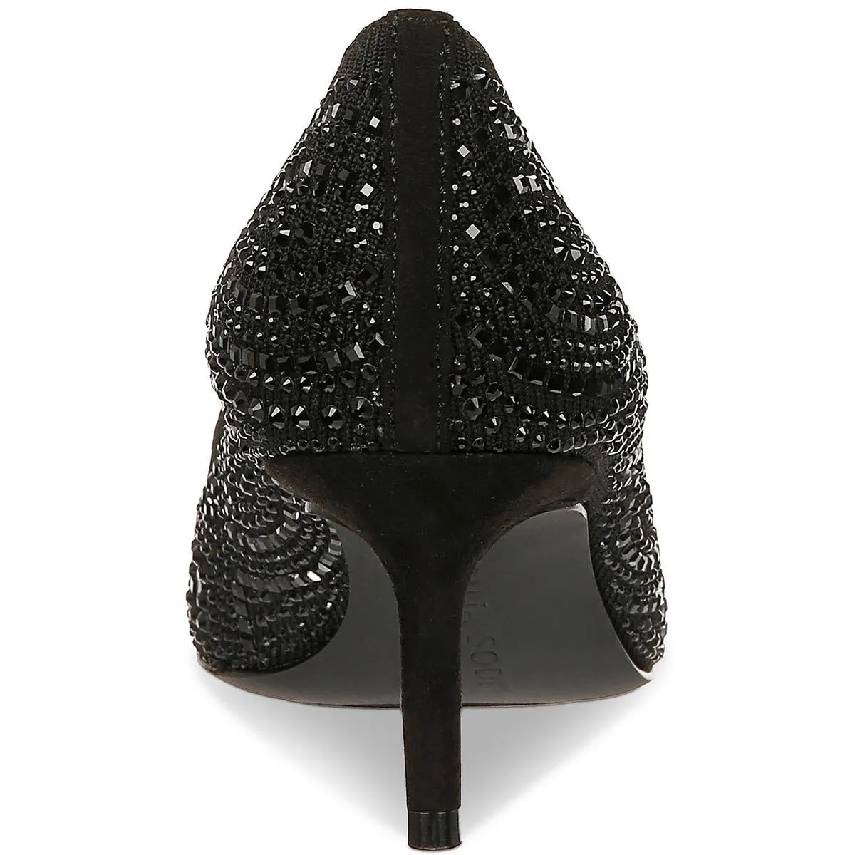 Heathere Womens Rhinestone Pointed Toe Pumps