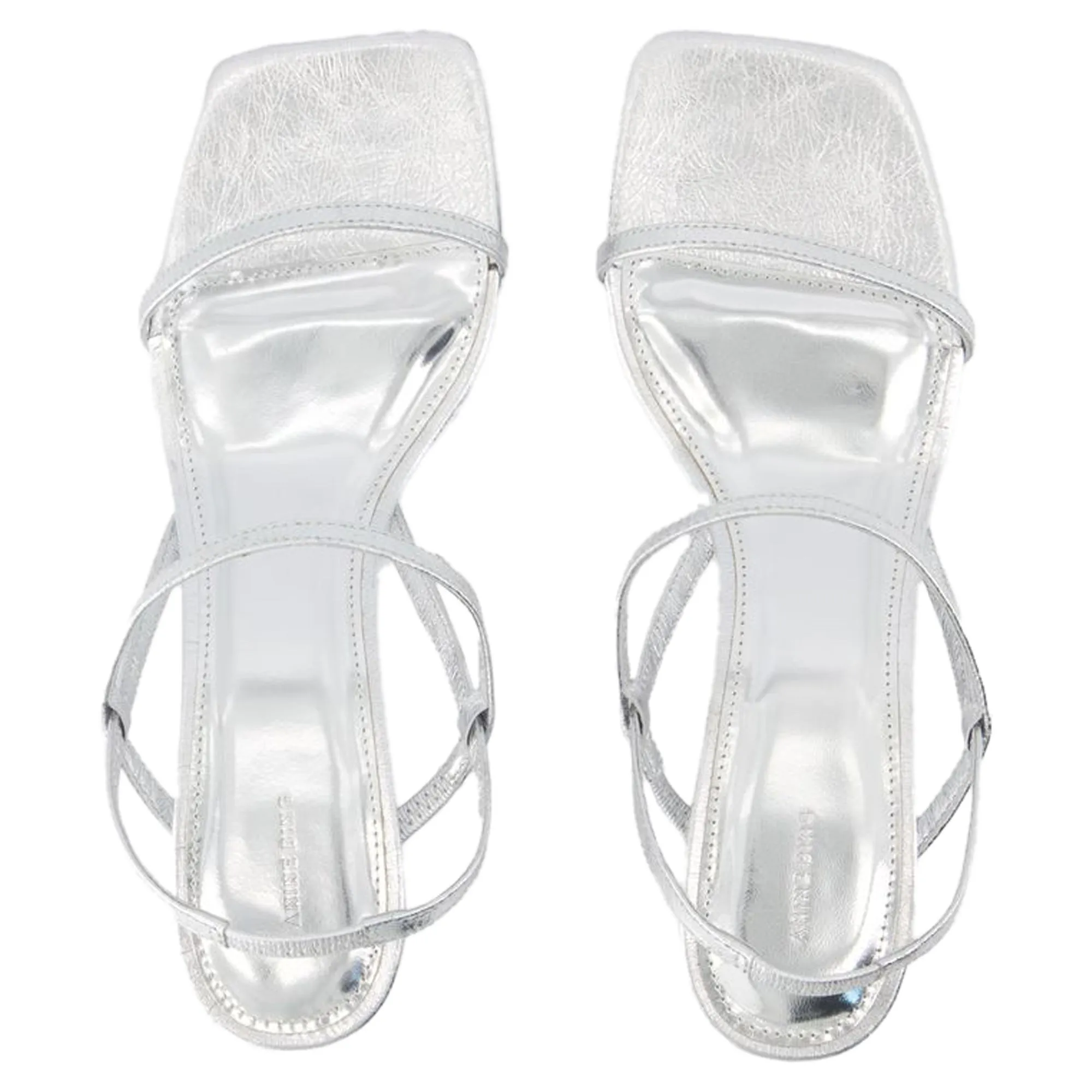 Hilda Pumps - ANINE BING - Leather - Silver