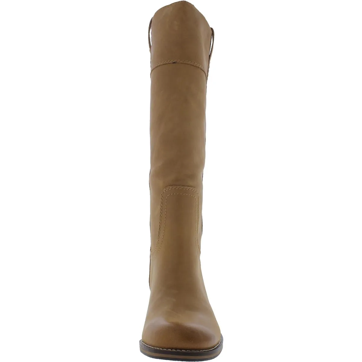 Hybiscus Womens Leather Riding Knee-High Boots