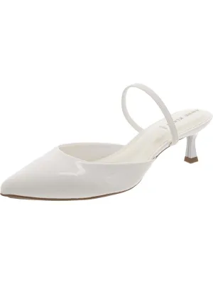 Iella  Womens Slip On Pointed Toe Slingback Heels