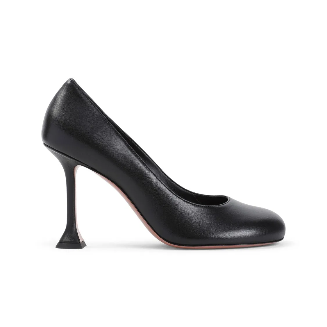 Iris Black Nappa Leather Pumps