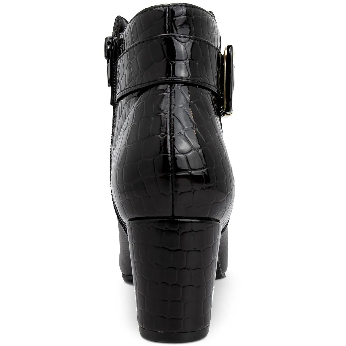 Ivyy Womens Pull On Snake Print Booties