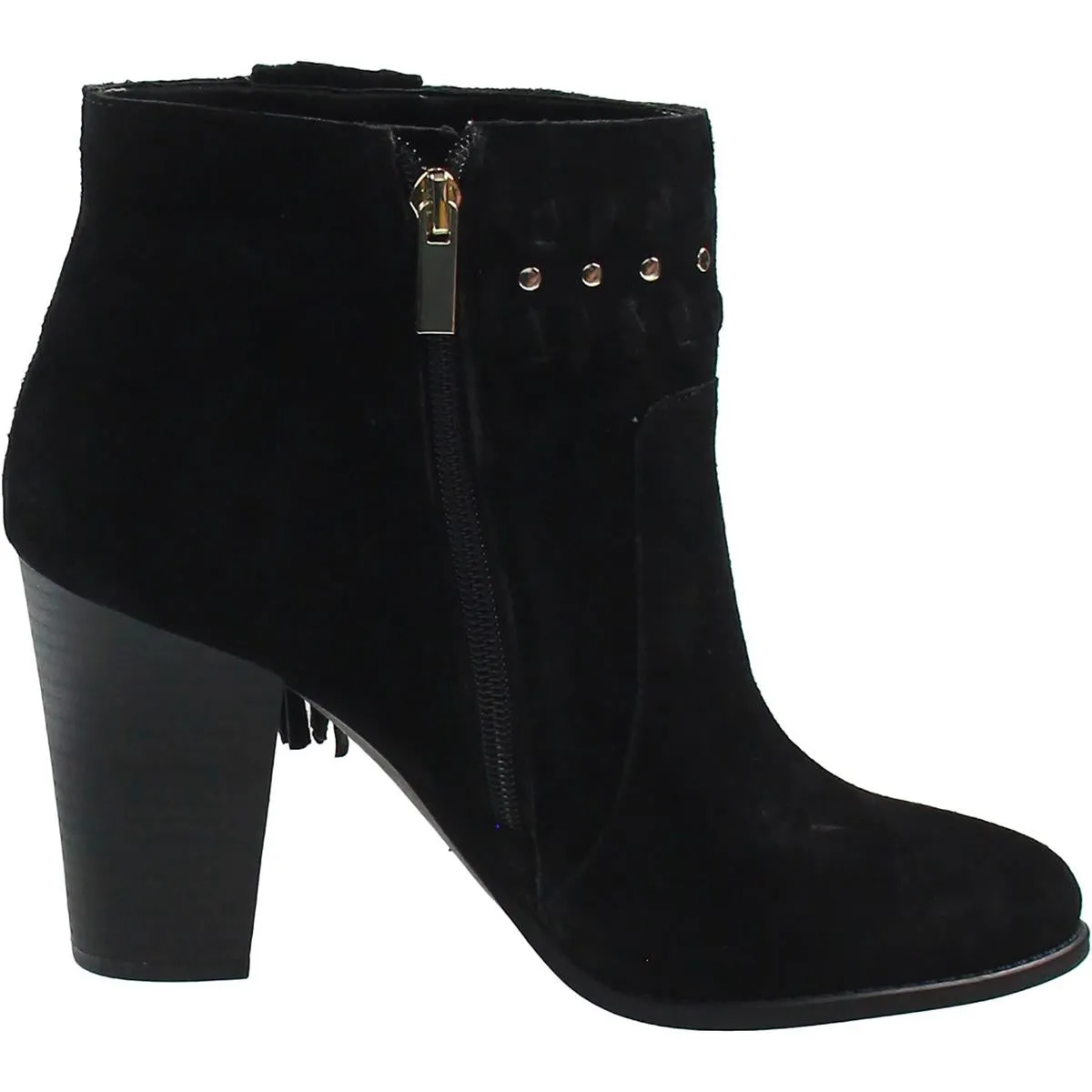 JADE Womens Studded Suede Booties