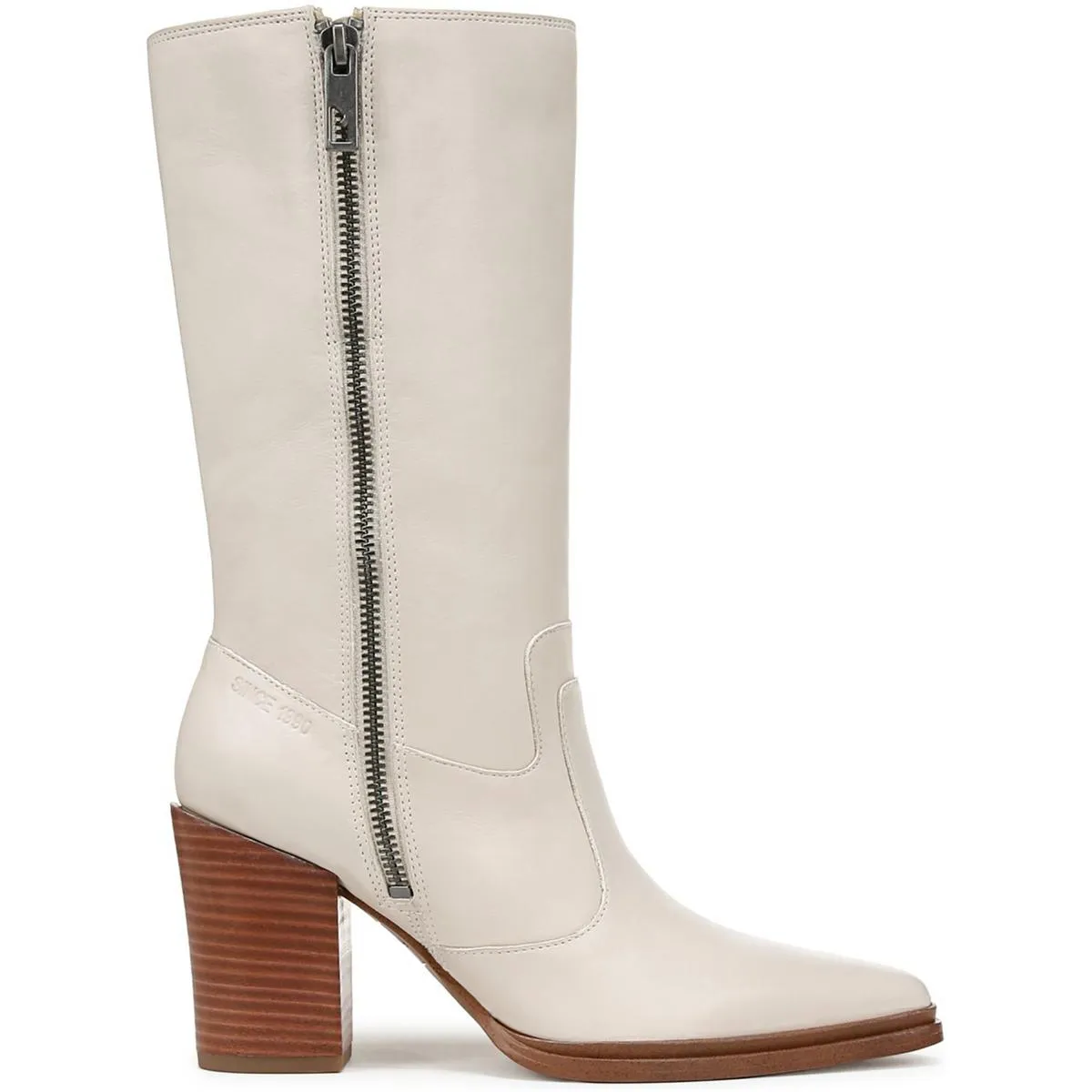 Jaxon Womens Leather Zip Up Cowboy, Western Boots