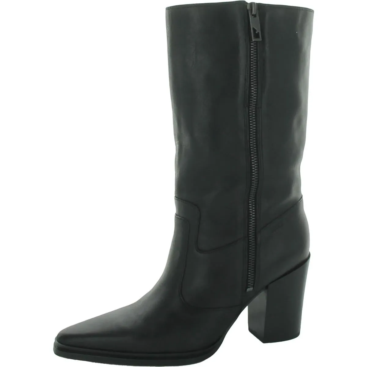 Jaxon Womens Leather Zip Up Cowboy, Western Boots