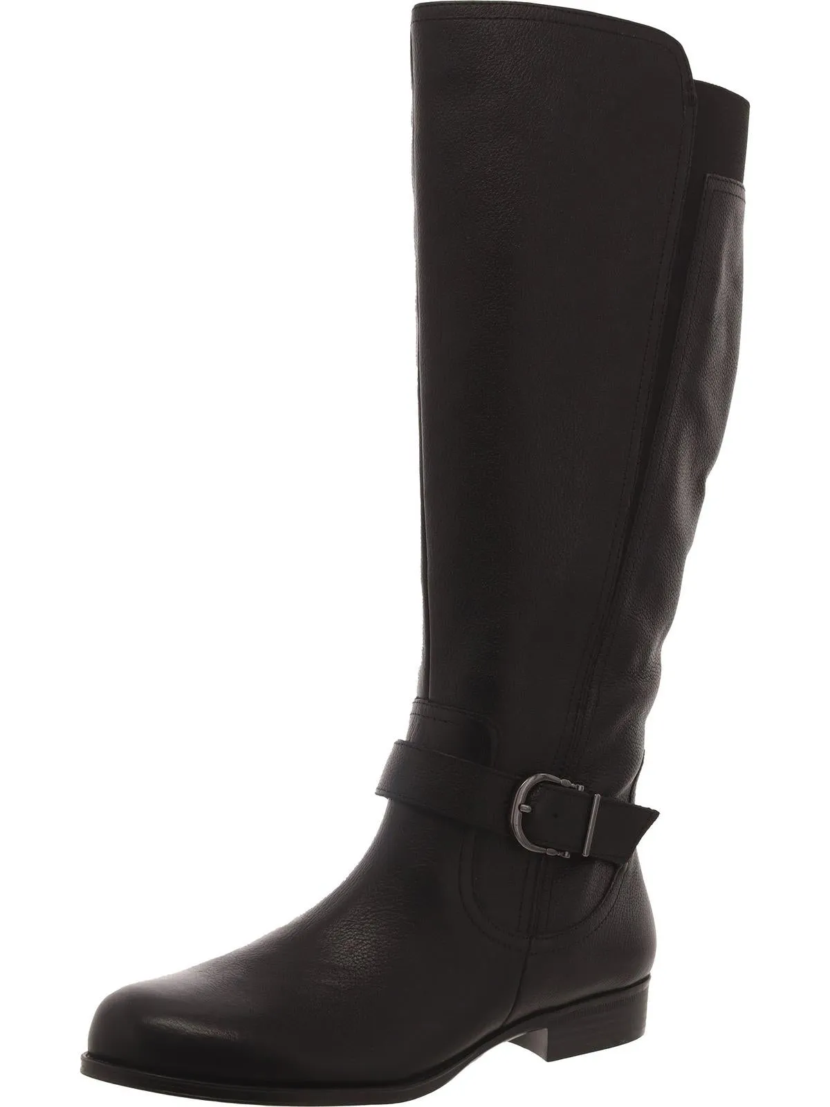 Jayden Womens Leather Knee-High Boots