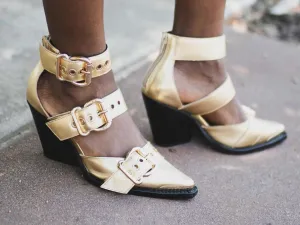 Jeffrey Campbell: Emilia in Gold