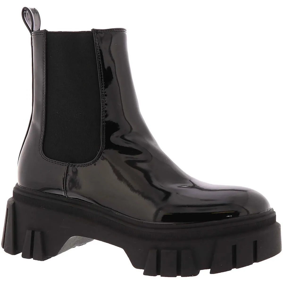 Jenny  Womens Pull On Casual Rain Boots