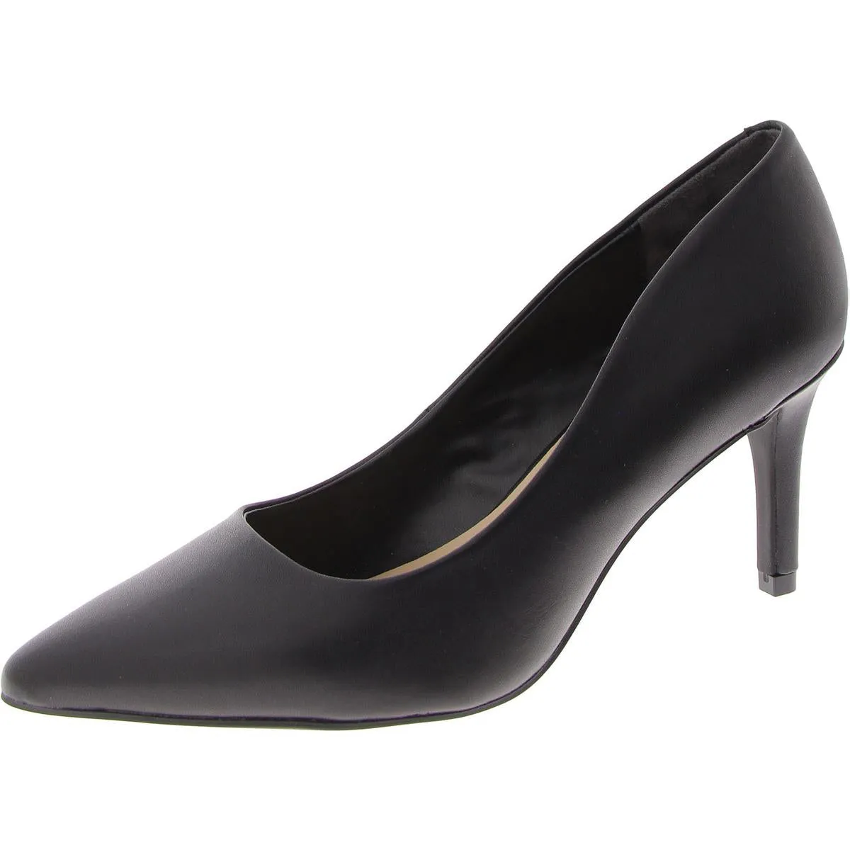 Jeules Womens Padded Insole Pointed-Toe Pumps