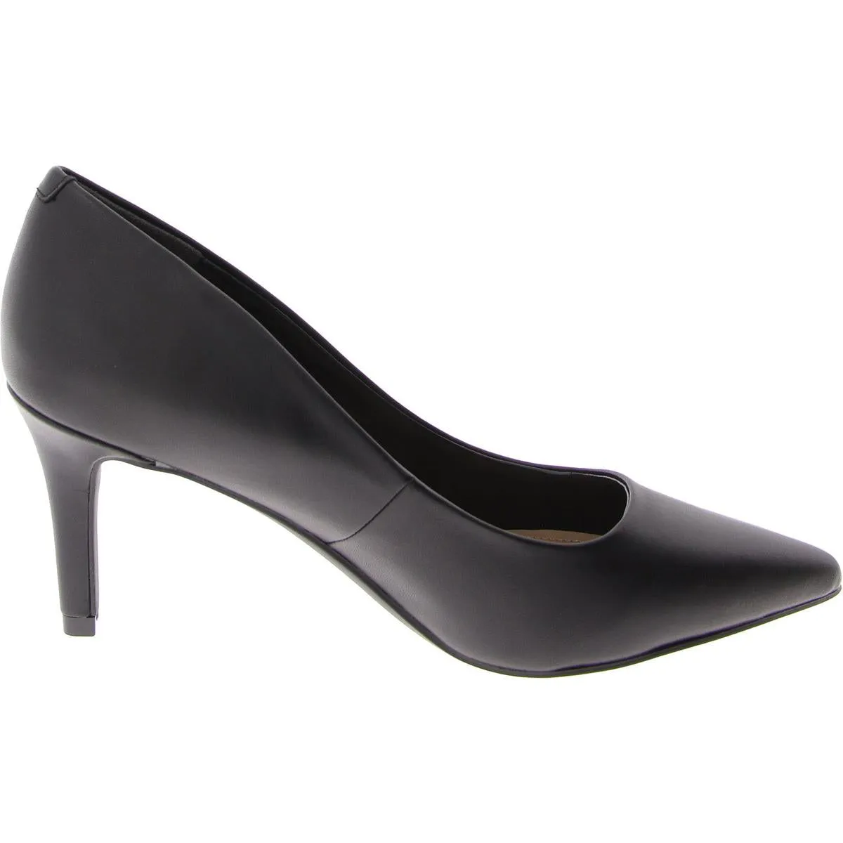 Jeules Womens Padded Insole Pointed-Toe Pumps