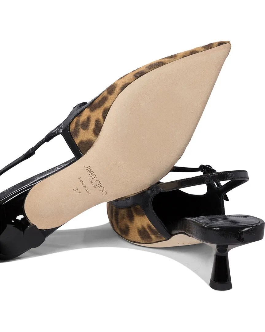 Jimmy Choo Didi 45 Leather Slingback Pump