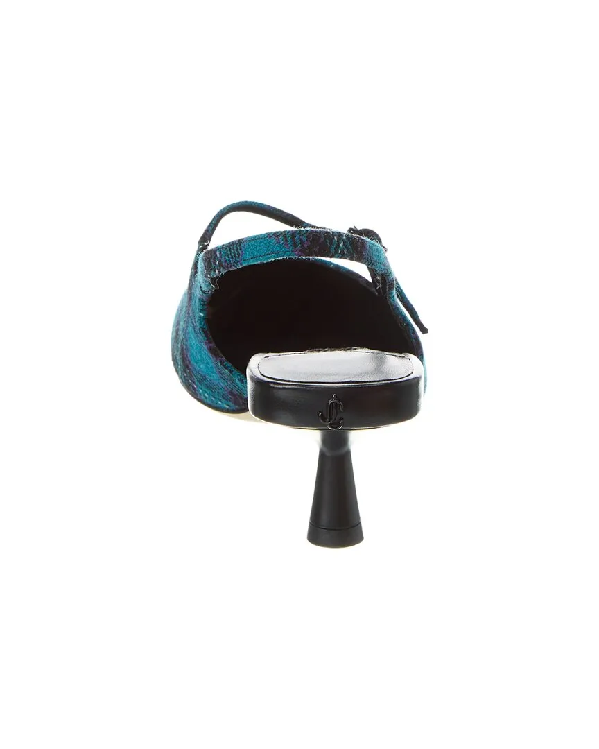 Jimmy Choo Didi 45 Tartan Slingback Pump