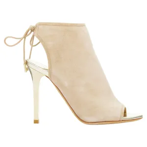 Jimmy Choo Froze Heel Peep Toe Booties