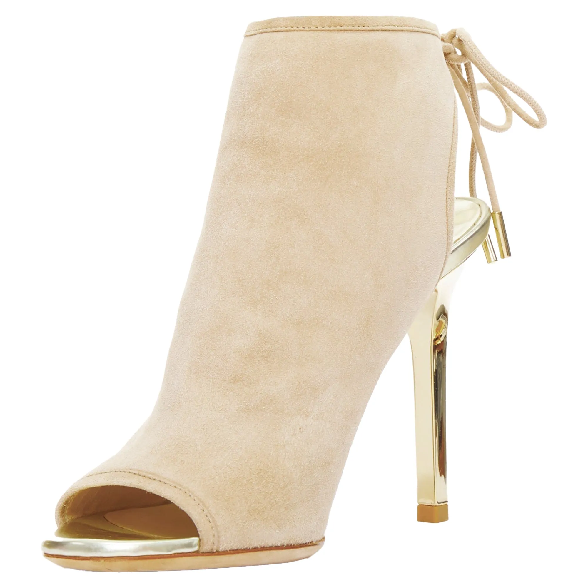 Jimmy Choo Froze Heel Peep Toe Booties