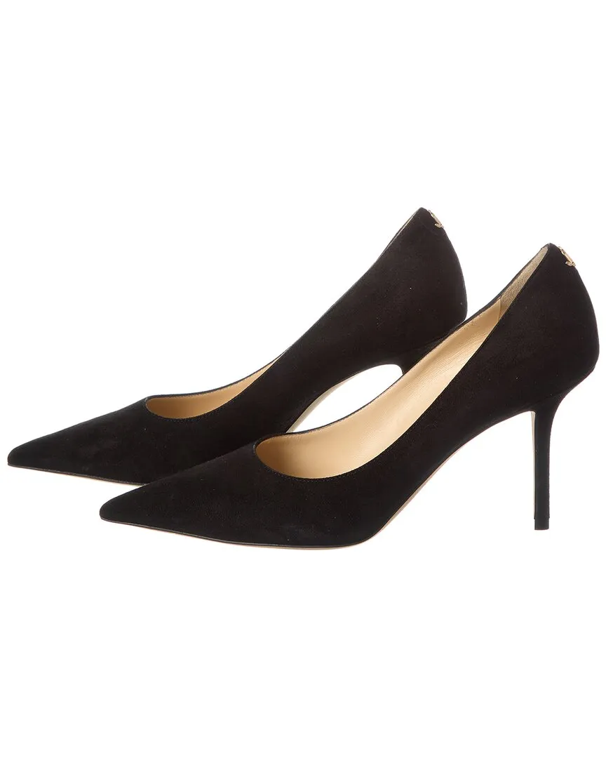 Jimmy Choo Love 85 Suede Pump (Authentic Pre-Loved)
