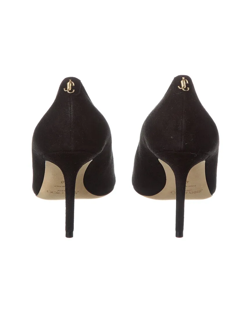 Jimmy Choo Love 85 Suede Pump (Authentic Pre-Loved)