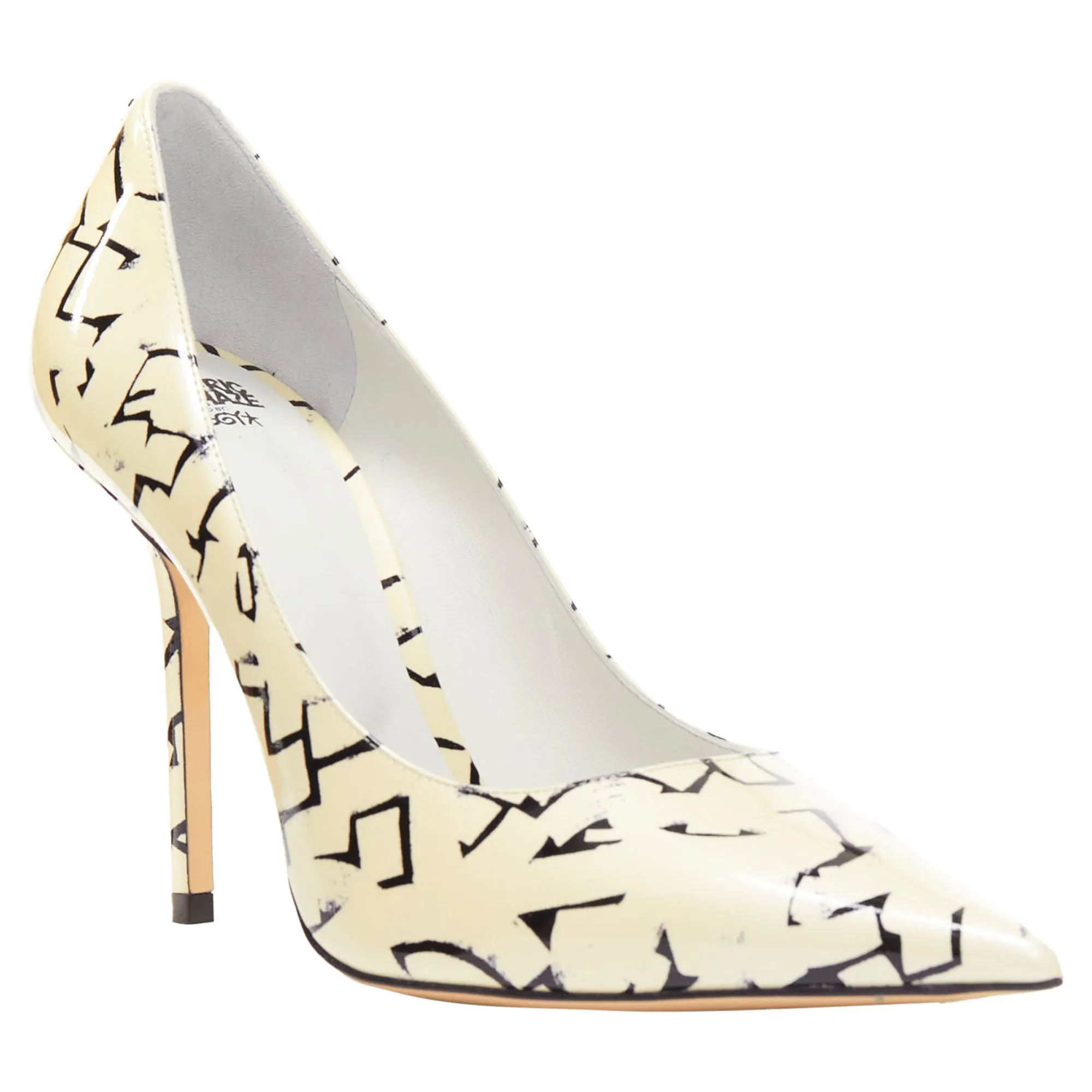 Jimmy Choo Poggy graphics pearl leather pumps