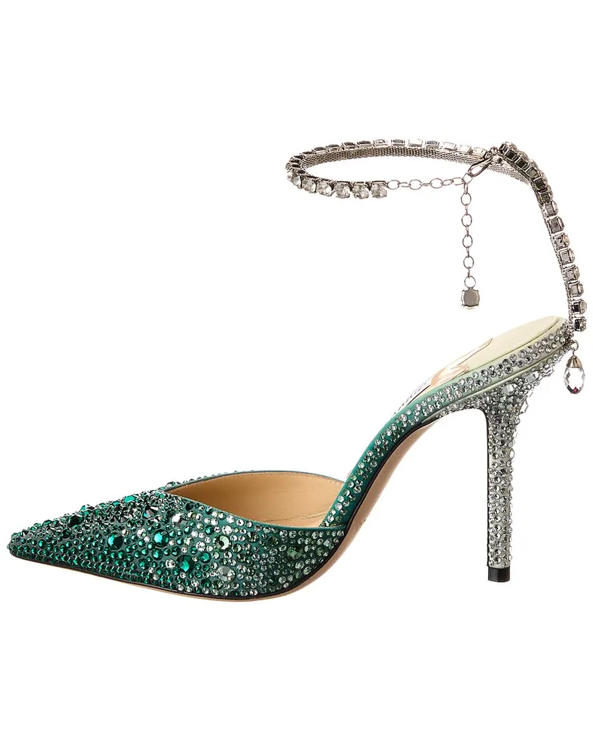 Jimmy Choo Saeda 100 Satin Pump