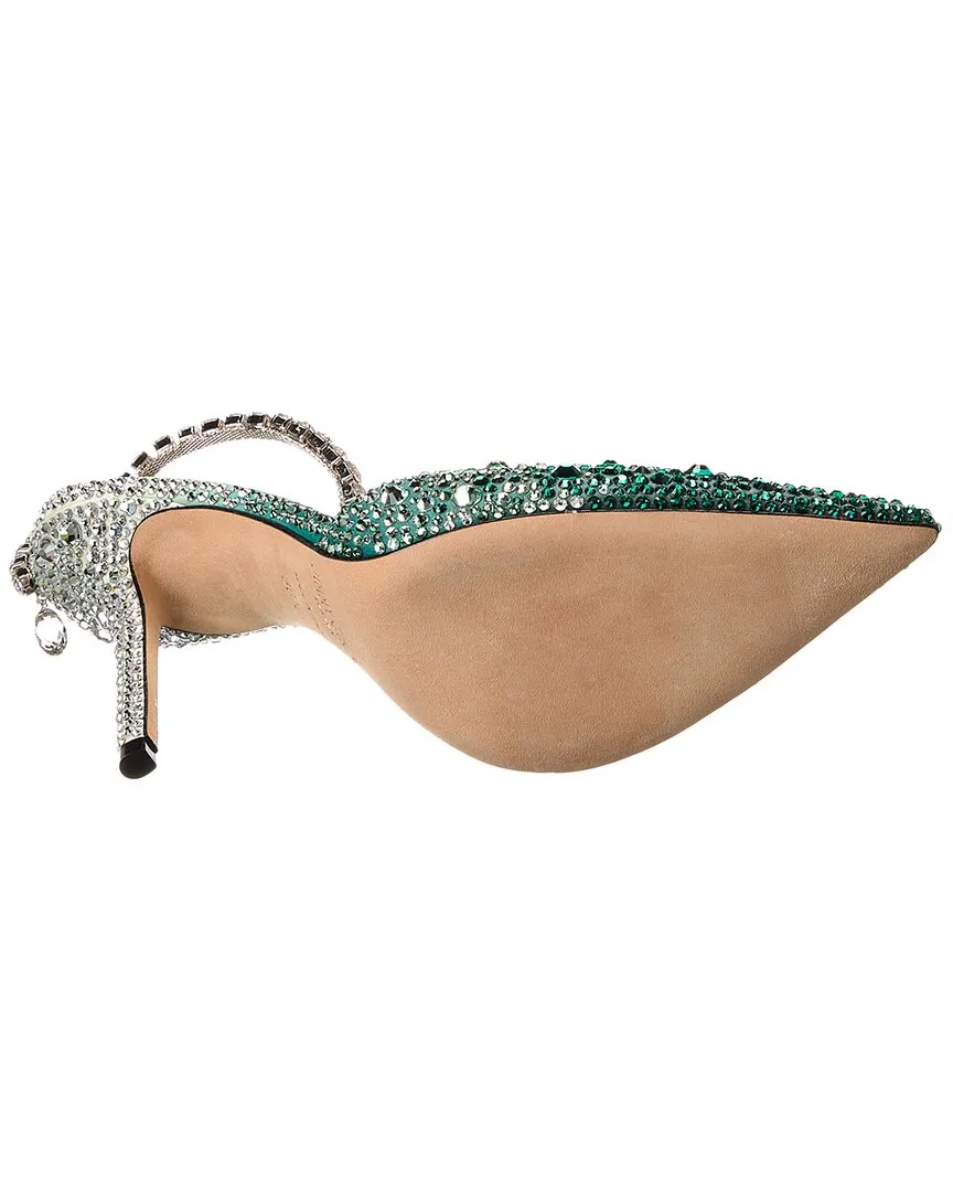Jimmy Choo Saeda 100 Satin Pump