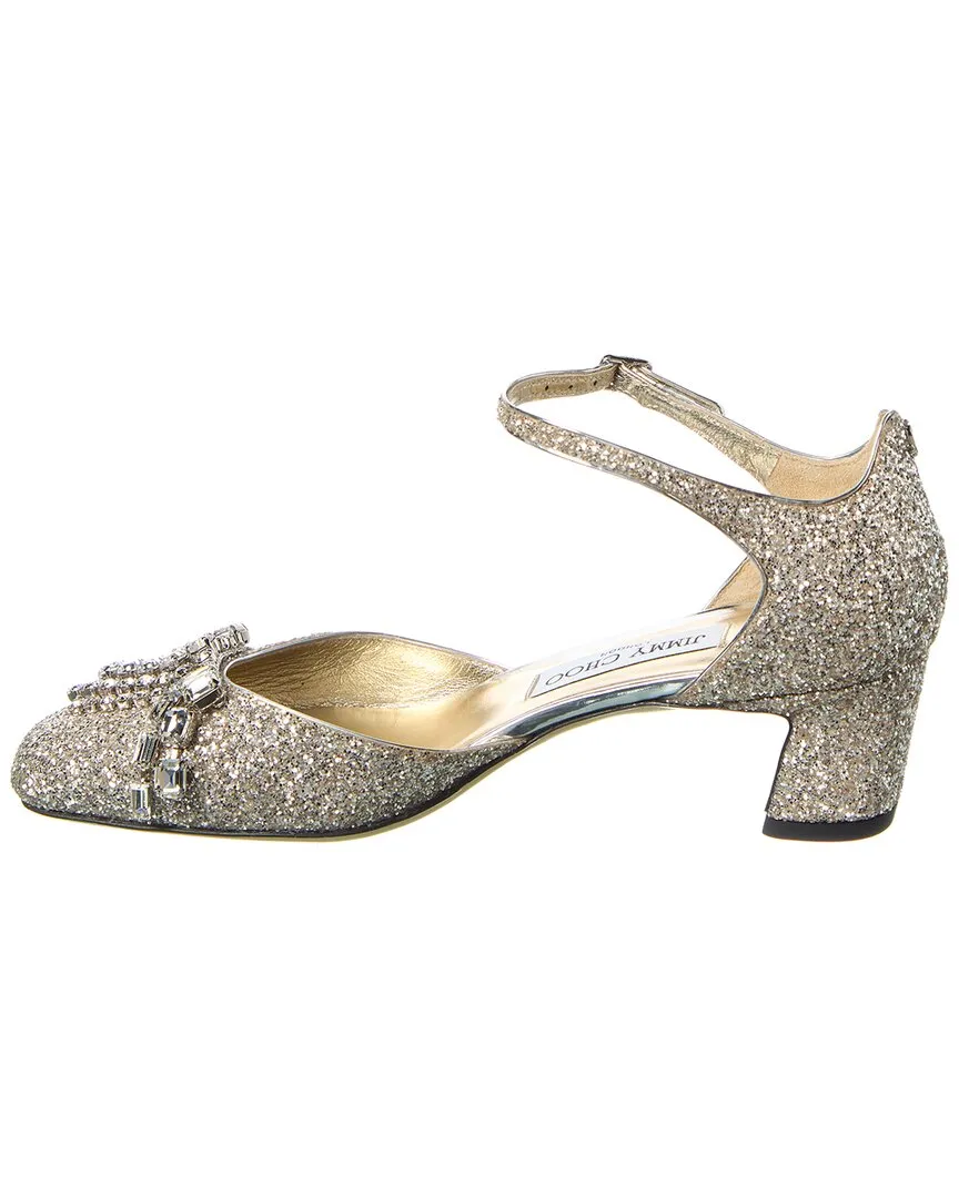 Jimmy Choo Verity/BH 45 Glitter Pump