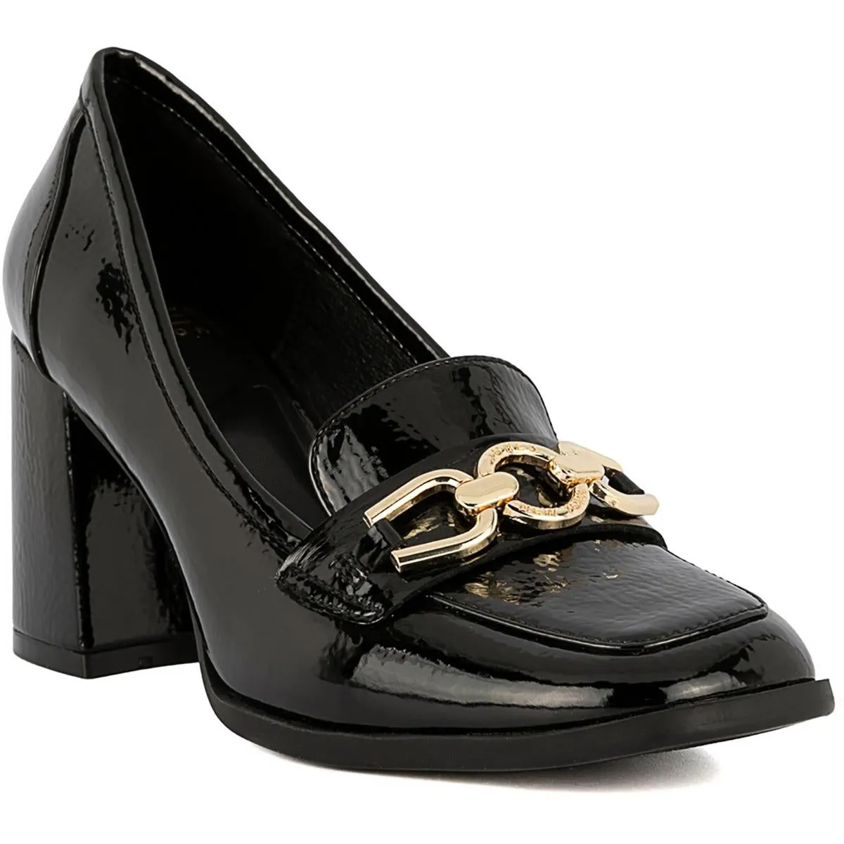 JNY-HOWENT Womens Block Heel Man Made Block Heels