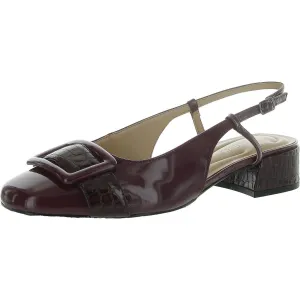 Jola Womens Embellished Cushioned Footbed Slingback Heels