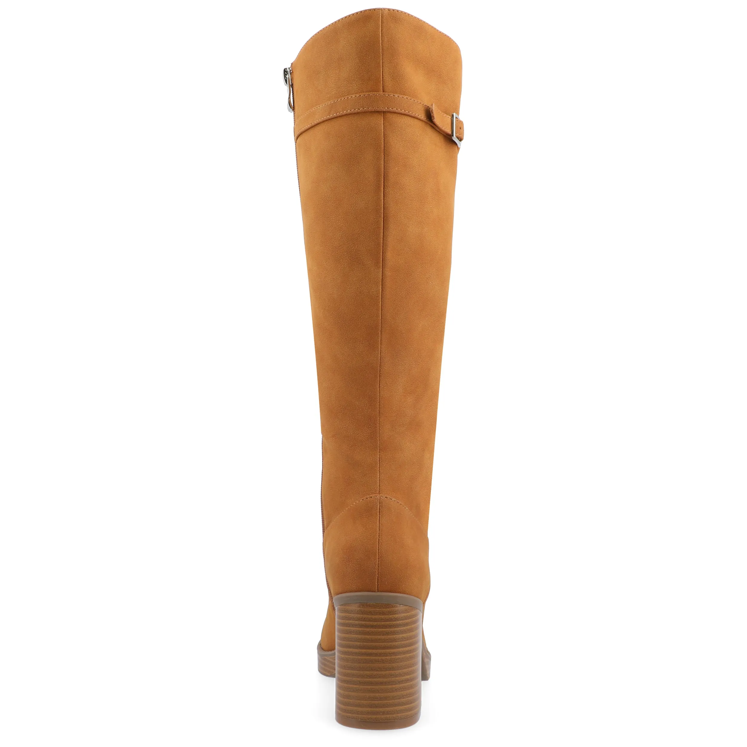 Journee Collection Wide Width Wide Calf Womens Letice Tru Comfort Foam Platform Square Toe Boots