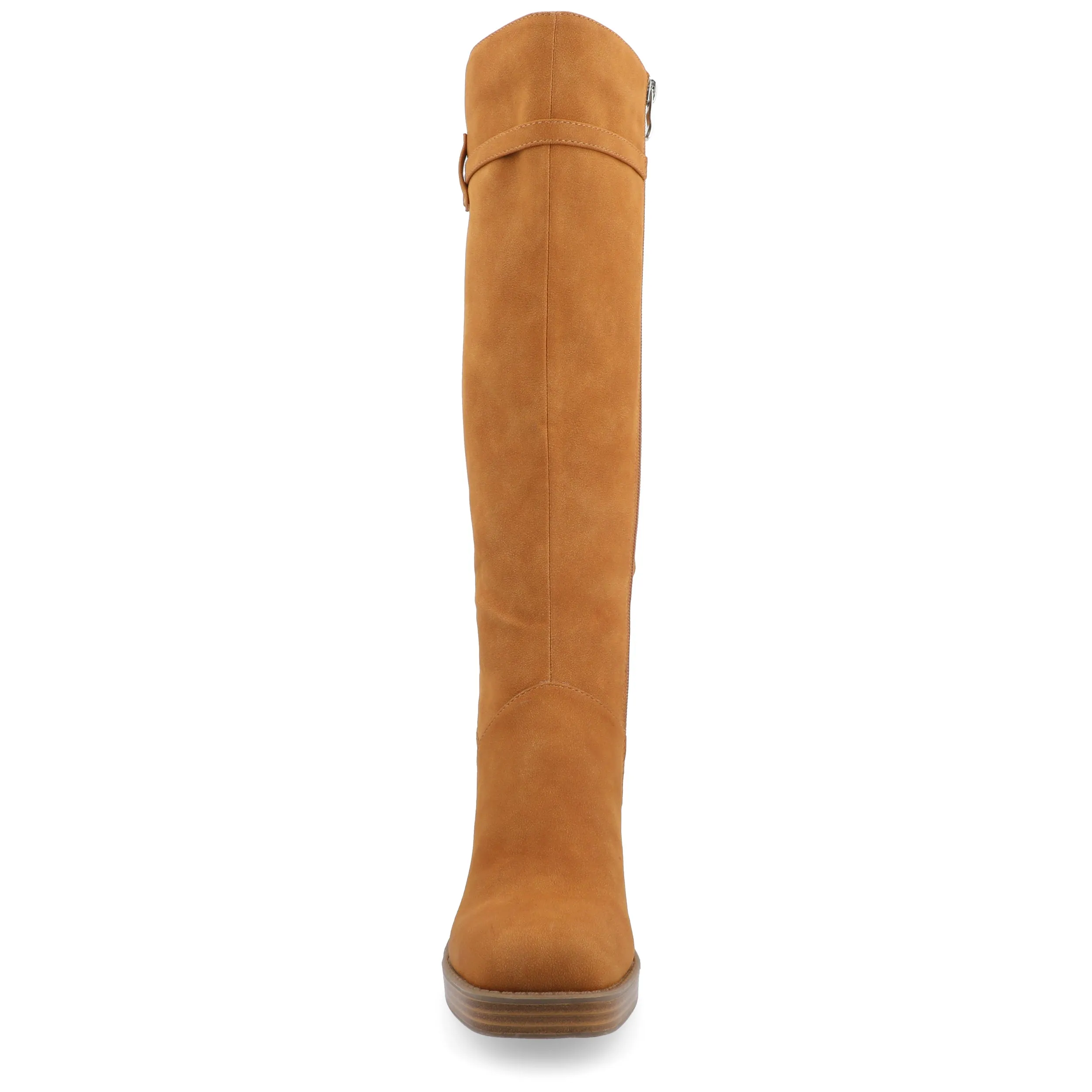 Journee Collection Wide Width Wide Calf Womens Letice Tru Comfort Foam Platform Square Toe Boots
