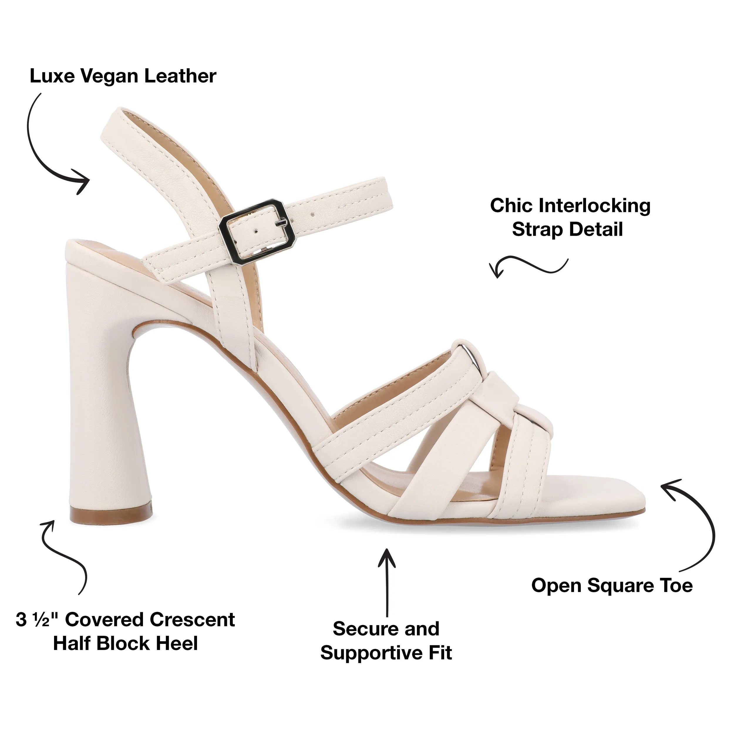 Journee Collection Women's Gibssen Sandals