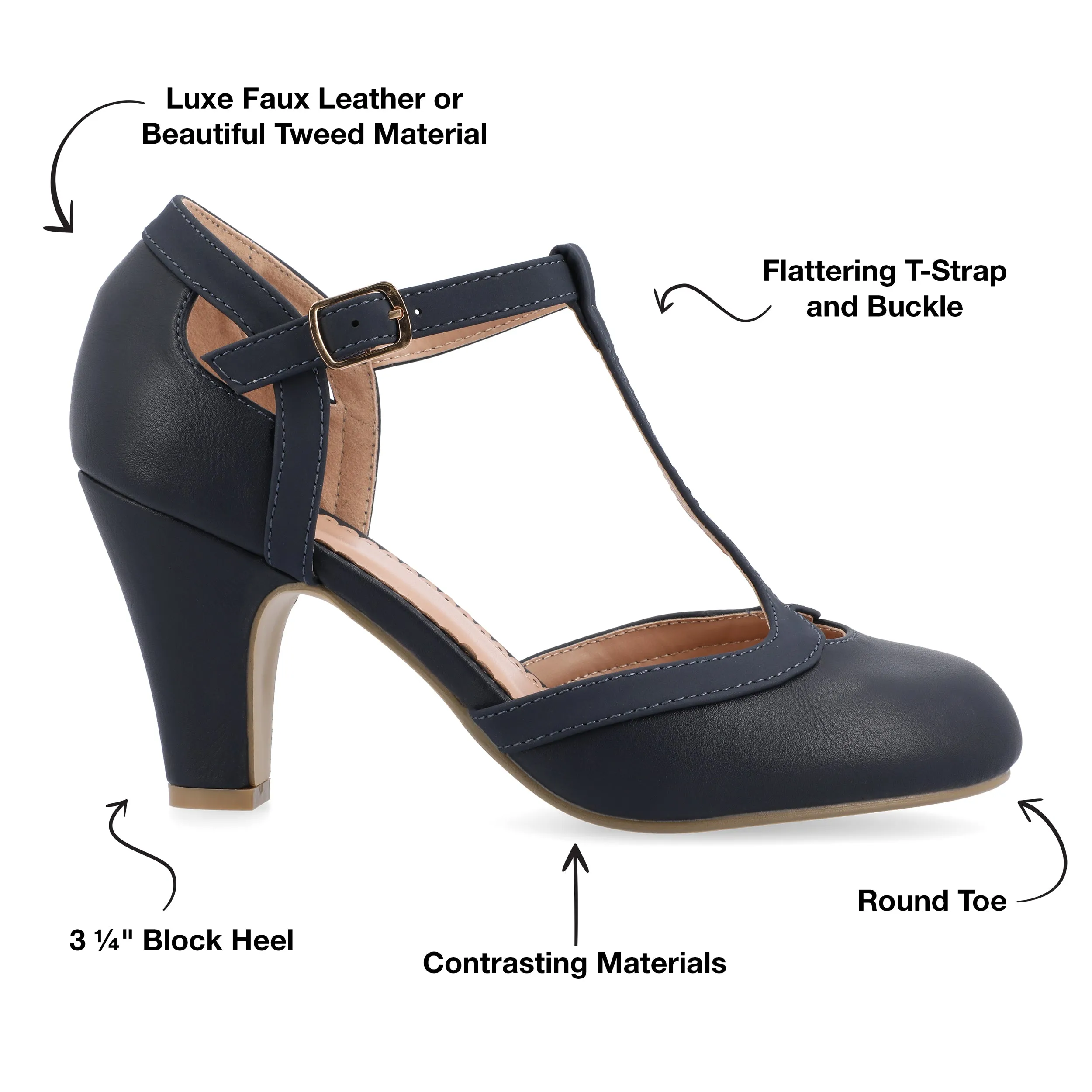 Journee Collection Women's Olina Pump
