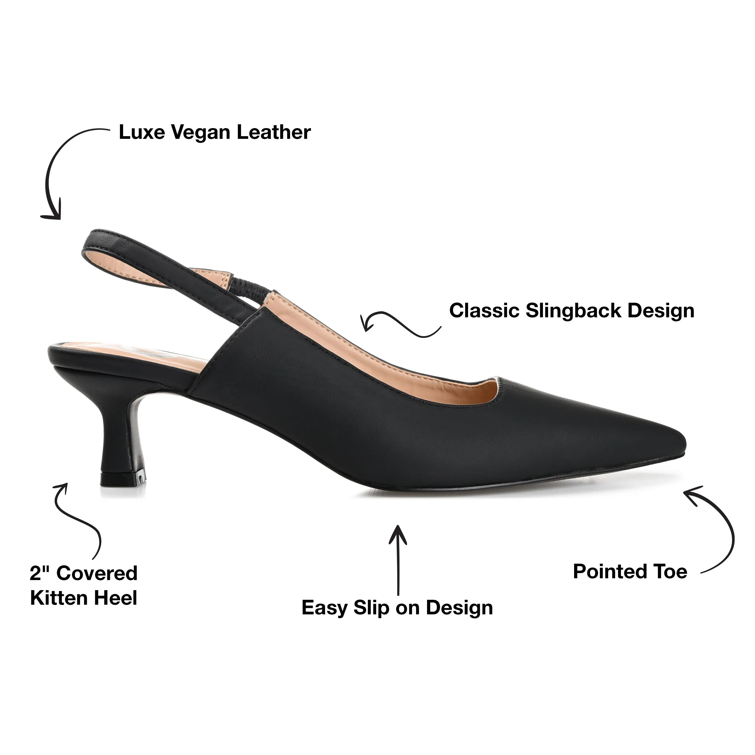 Journee Collection Women's Paulina Pump
