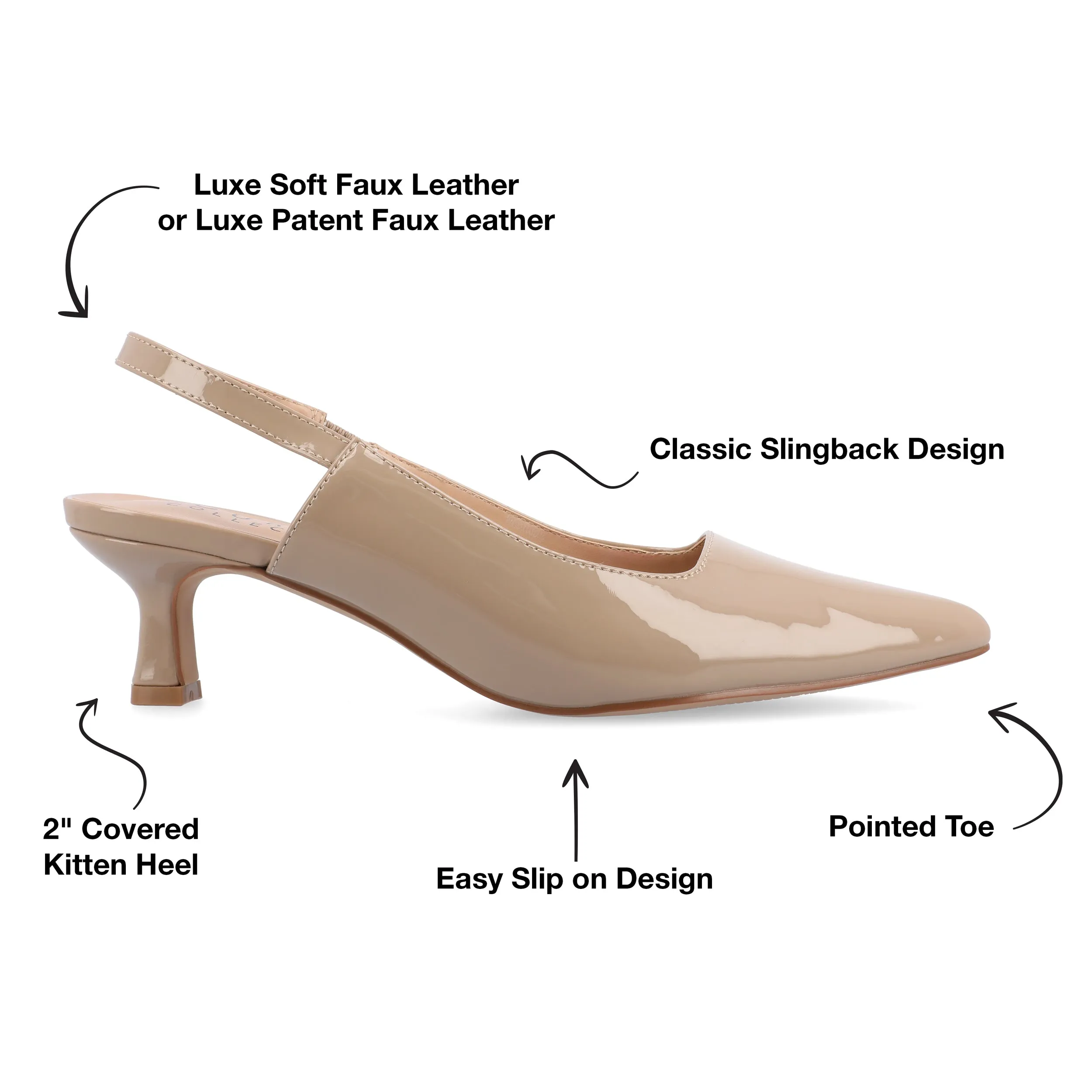Journee Collection Women's Paulina Pump