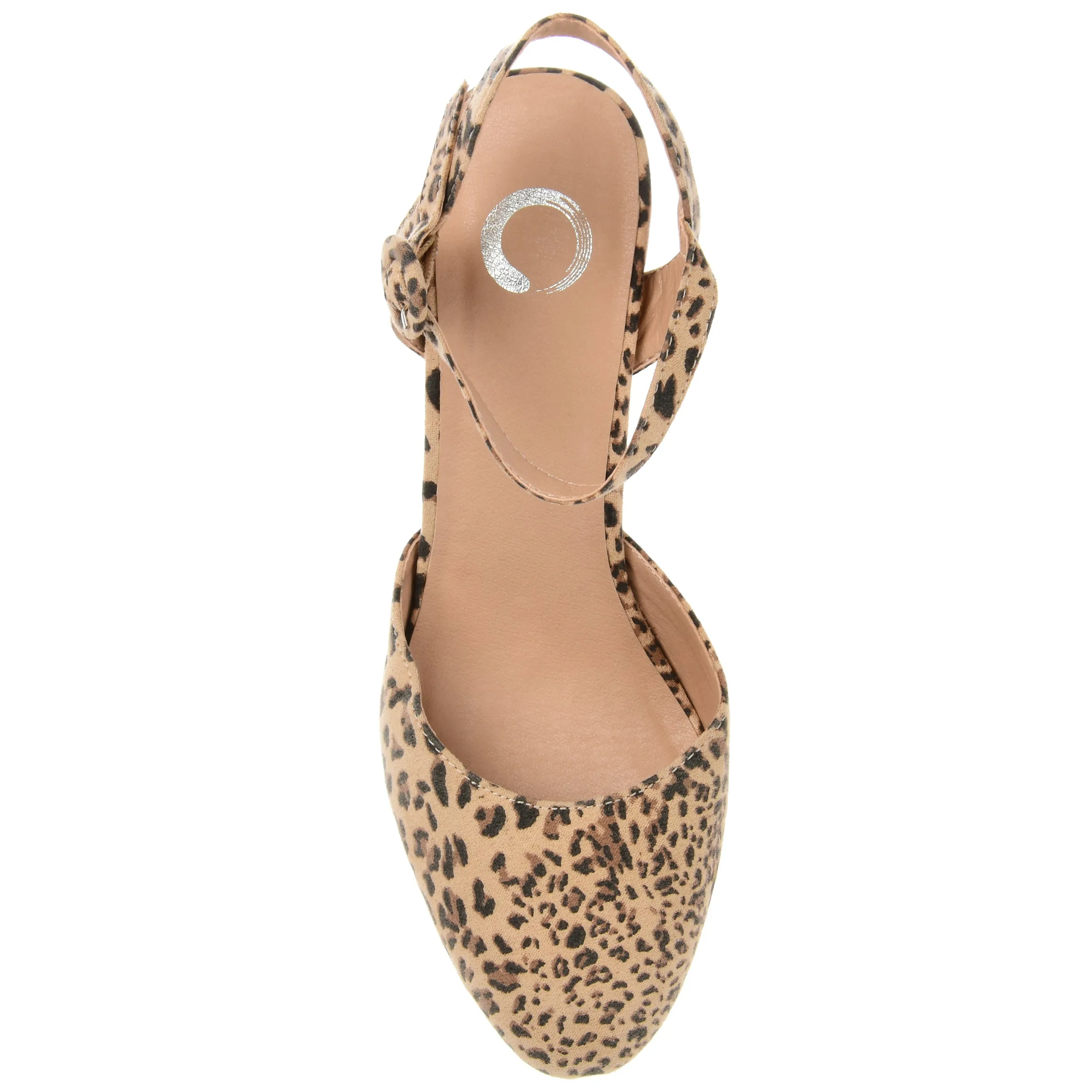 Journee Collection Womens Roslynn Almond Toe High Block Heel Pumps