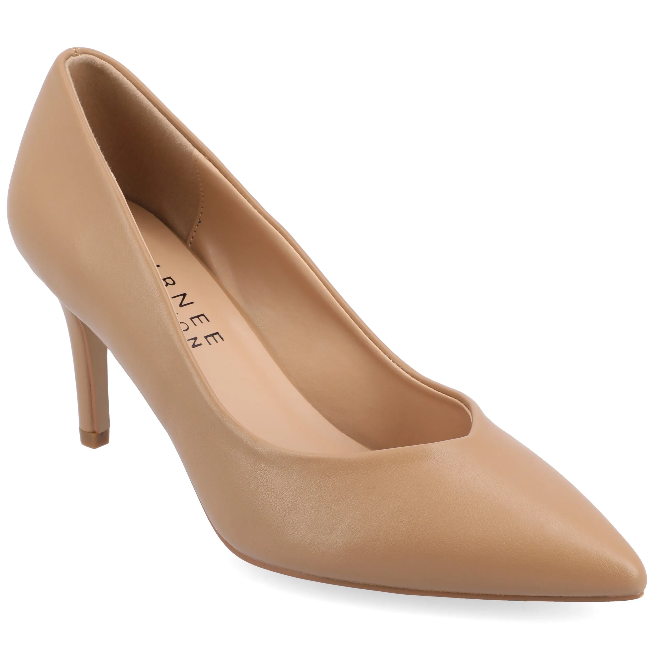 Journee Collection Women's Wide Width SuperNatural Tru Comfort Foam Gabriella Pumps Warm Shades