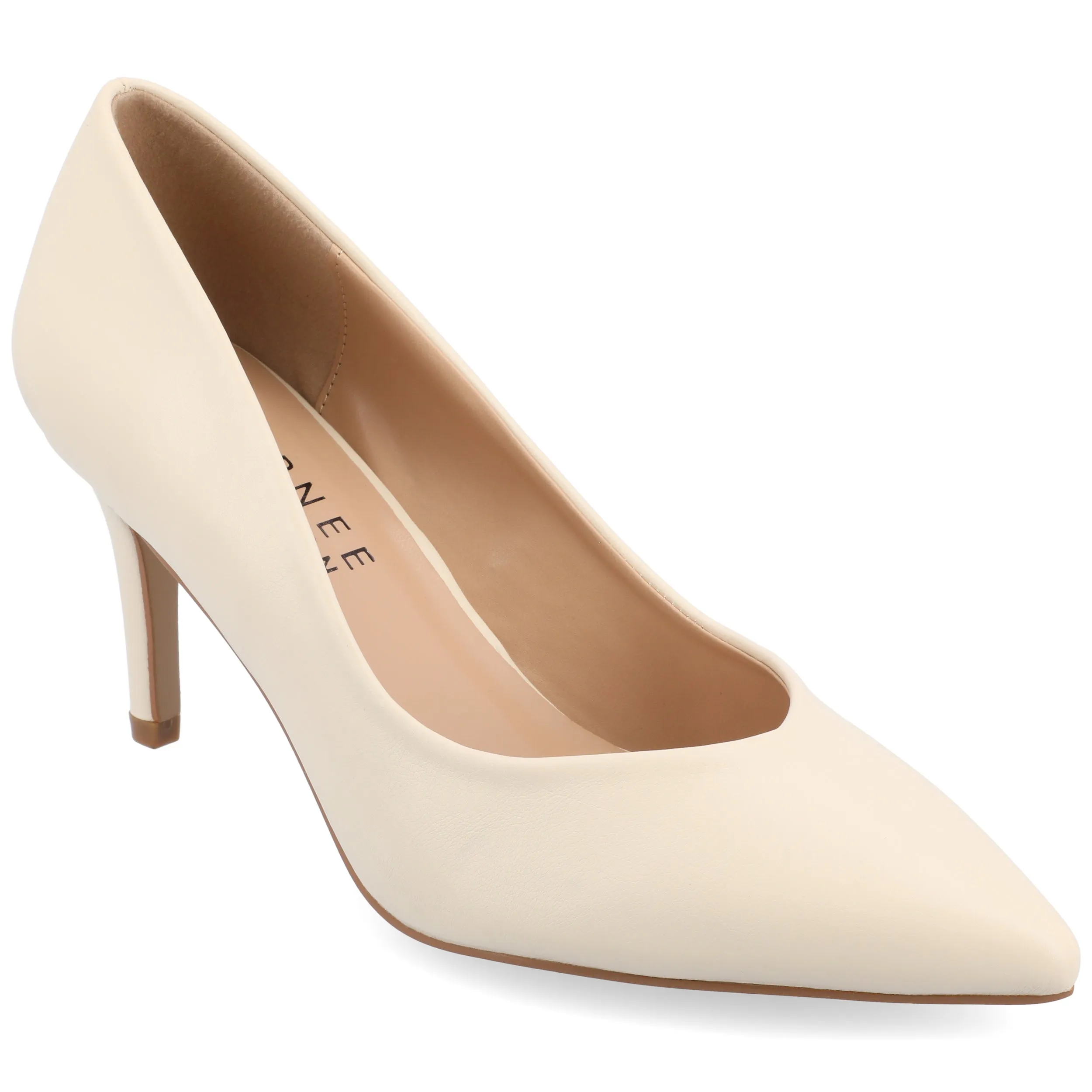 Journee Collection Women's Wide Width SuperNatural Tru Comfort Foam Gabriella Pumps Warm Shades