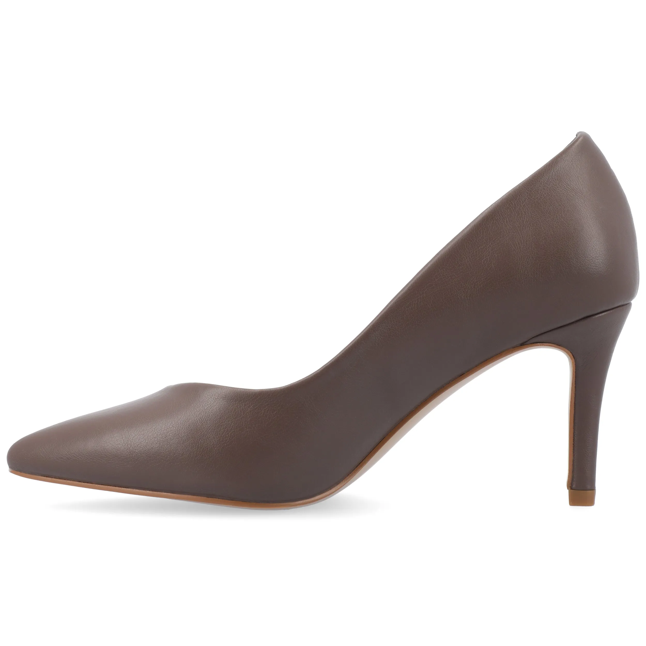 Journee Collection Women's Wide Width SuperNatural Tru Comfort Foam Gabriella Pumps Warm Shades