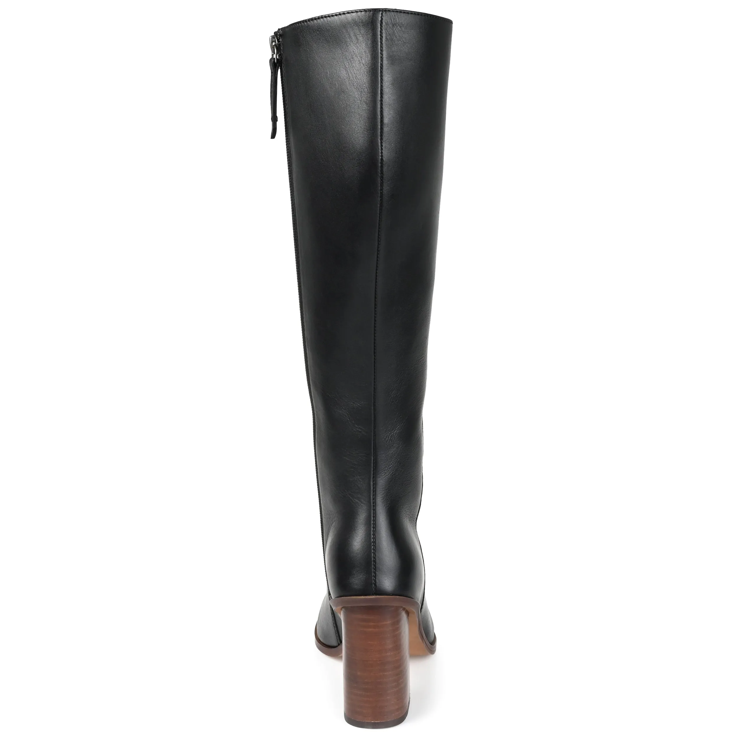 Journee Signature Wide Calf Women's Genuine Leather Tru Comfort Foam Tamori Boot