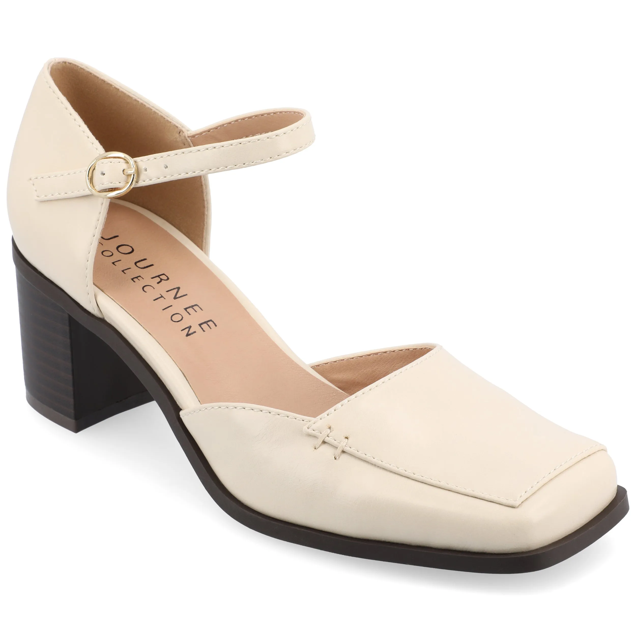 Journee Women's Evangeline Medium and Wide Width Pumps
