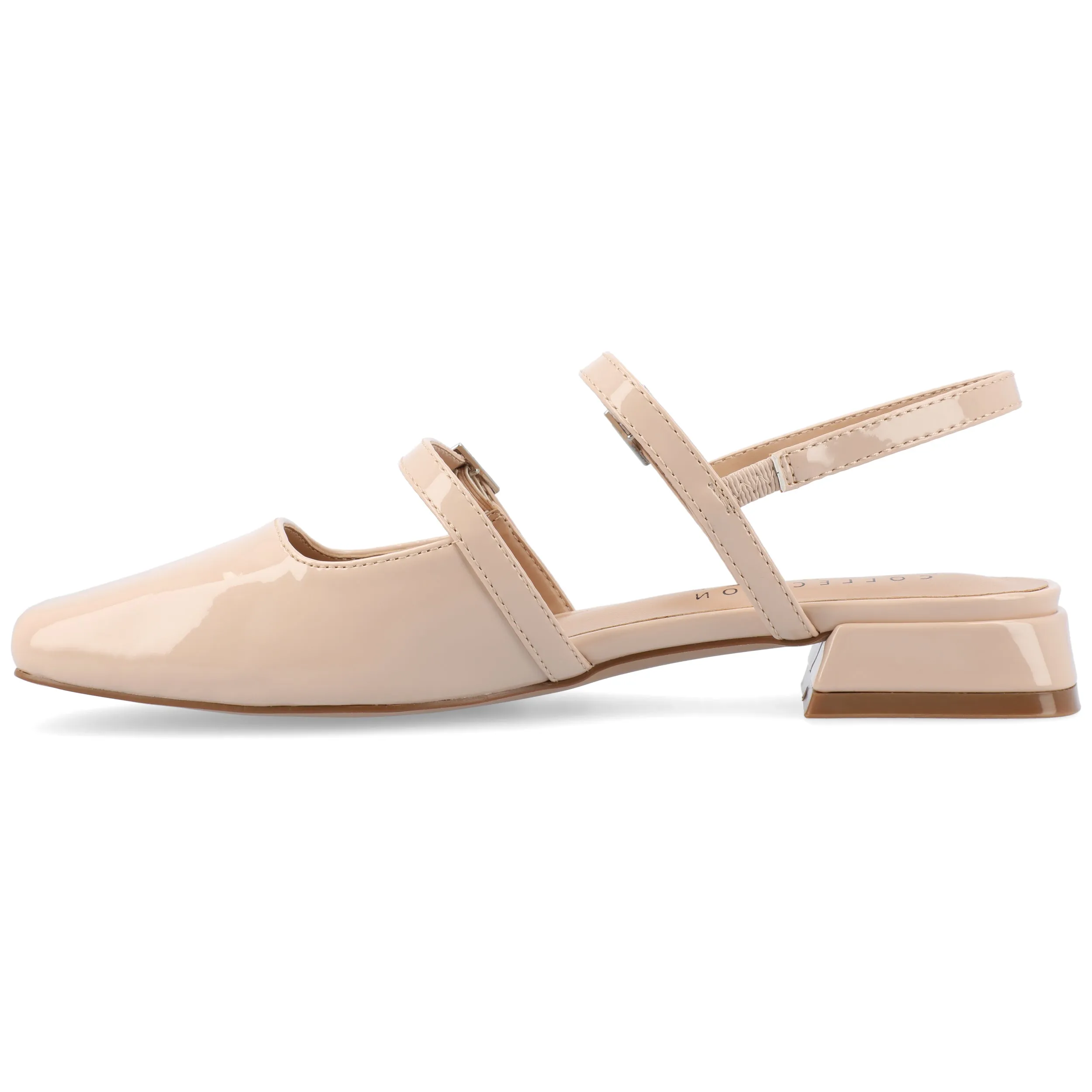 Journee Womens Gretchenn Wide Width Flats
