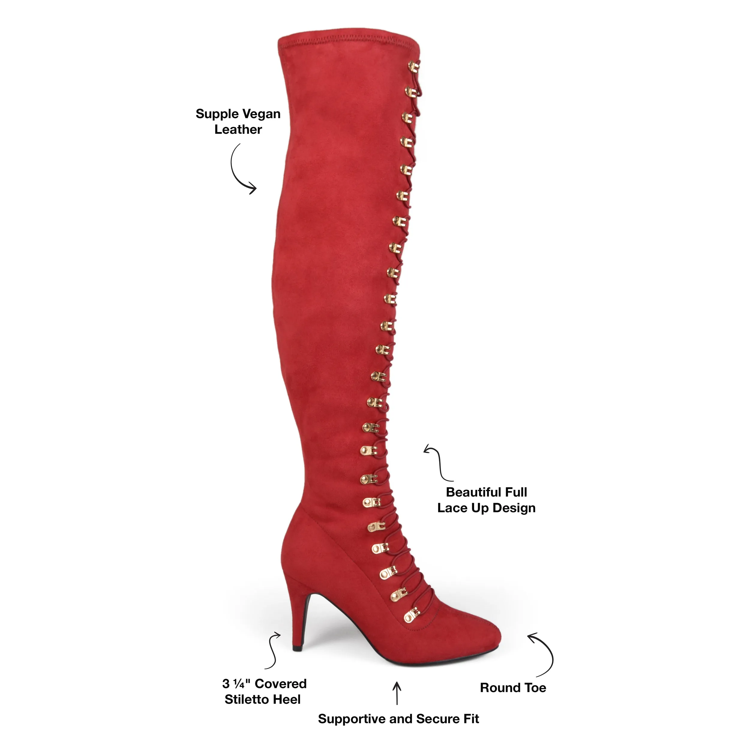 Journee Women's Wide Calf Trill Boot